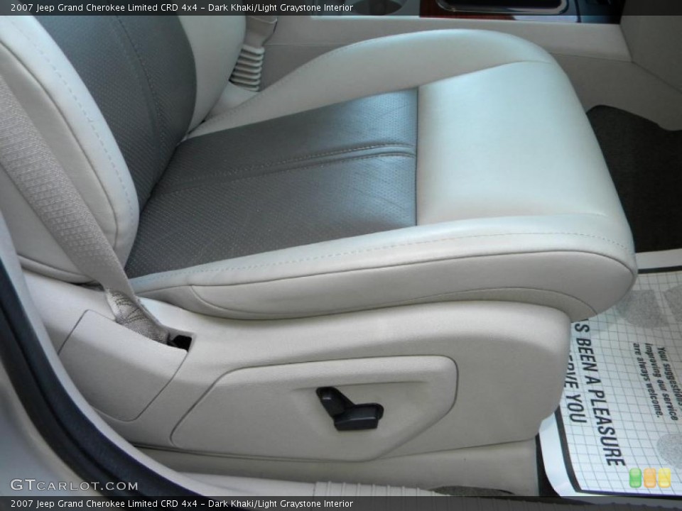 Dark Khaki/Light Graystone Interior Photo for the 2007 Jeep Grand Cherokee Limited CRD 4x4 #40587537