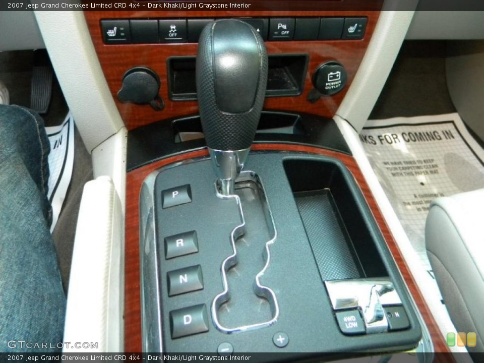 Dark Khaki/Light Graystone Interior Transmission for the 2007 Jeep Grand Cherokee Limited CRD 4x4 #40587641