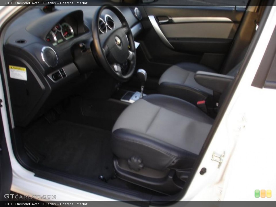 Charcoal Interior Photo for the 2010 Chevrolet Aveo LT Sedan #40587837