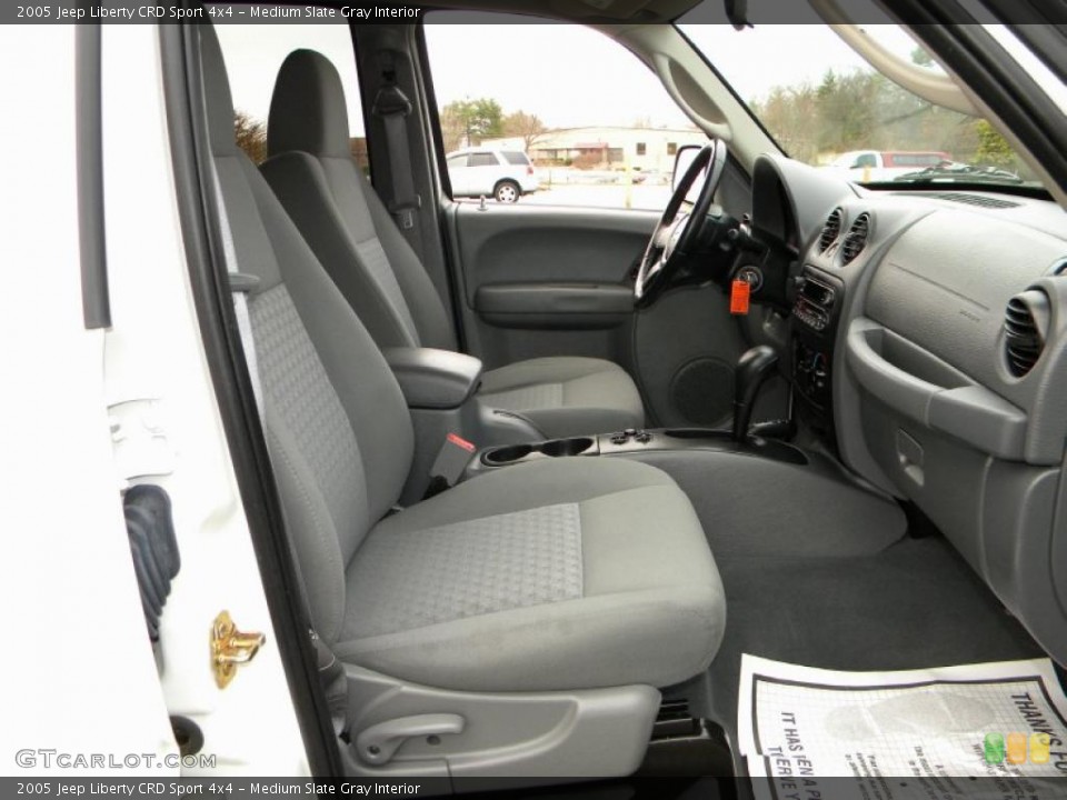 Medium Slate Gray Interior Photo for the 2005 Jeep Liberty CRD Sport 4x4 #40588629