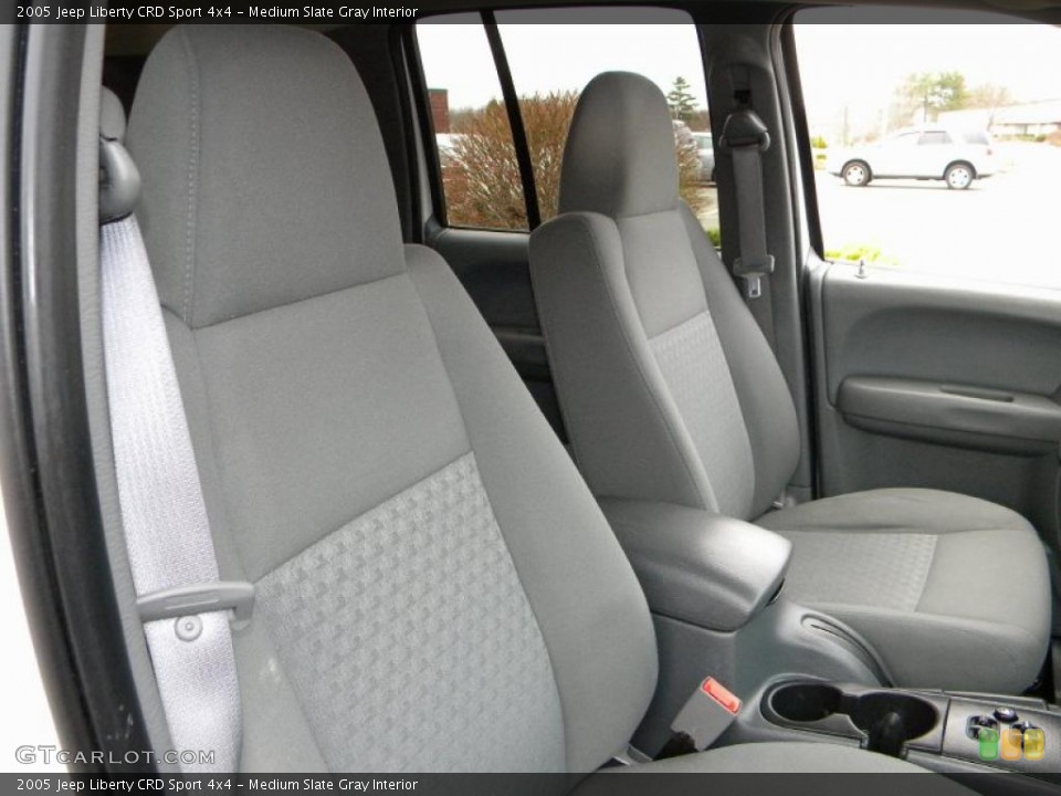 Medium Slate Gray Interior Photo for the 2005 Jeep Liberty CRD Sport 4x4 #40588644