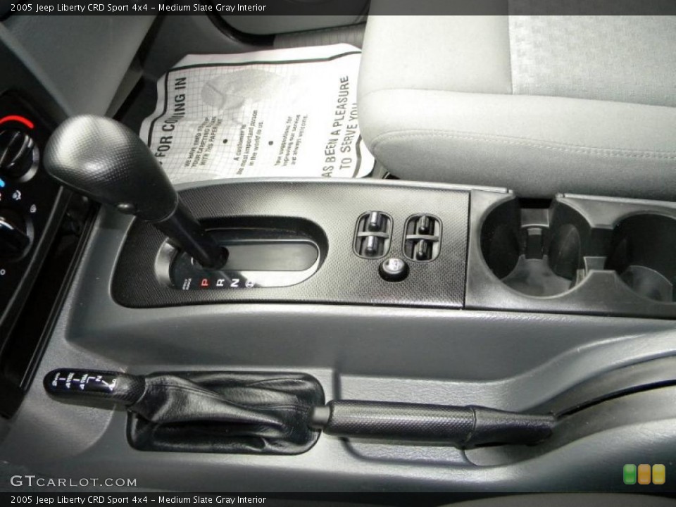 Medium Slate Gray Interior Transmission for the 2005 Jeep Liberty CRD Sport 4x4 #40588733