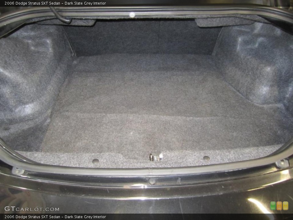 Dark Slate Grey Interior Trunk for the 2006 Dodge Stratus SXT Sedan #40589249