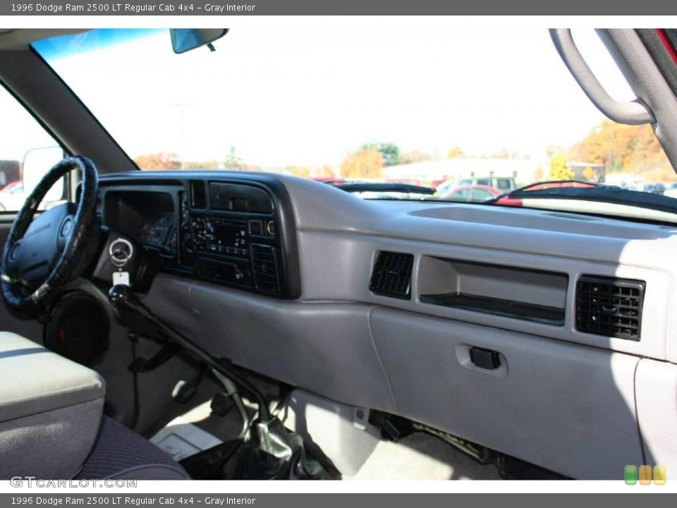 Gray Interior Dashboard for the 1996 Dodge Ram 2500 LT Regular Cab 4x4 #40589257