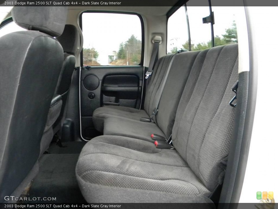 Dark Slate Gray Interior Photo for the 2003 Dodge Ram 2500 SLT Quad Cab 4x4 #40589989