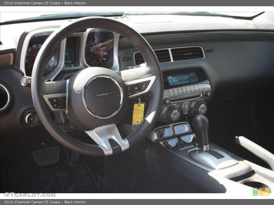 Black Interior Dashboard for the 2010 Chevrolet Camaro SS Coupe #40590681