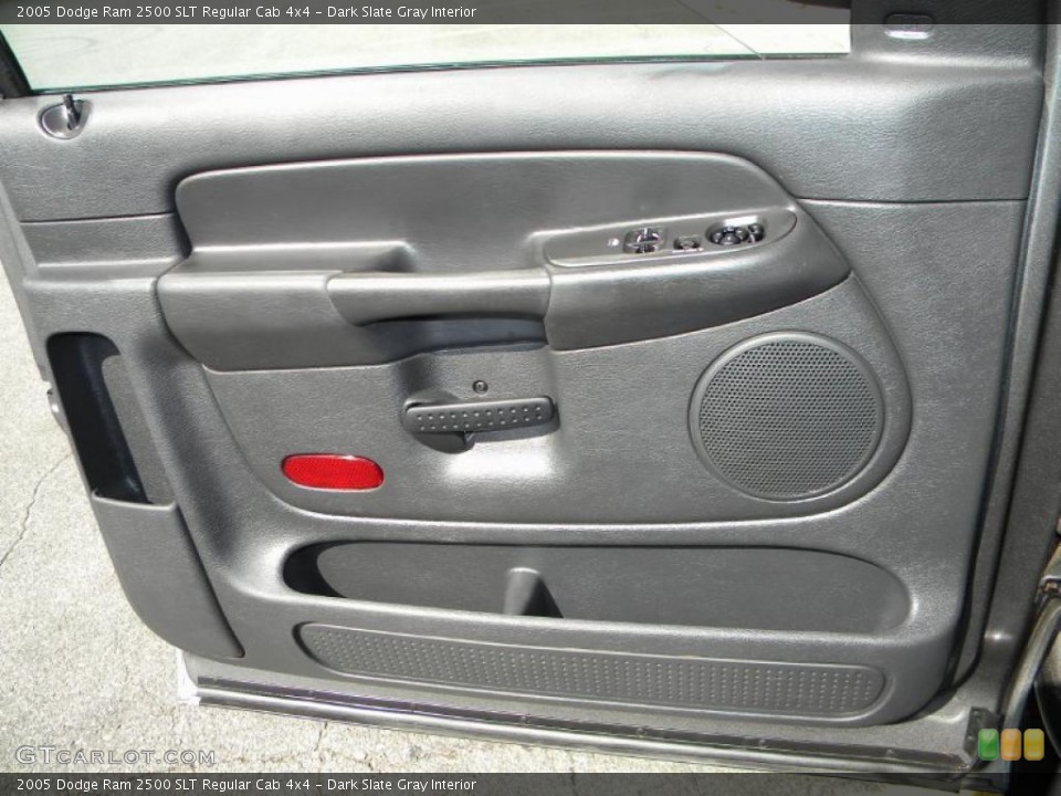 Dark Slate Gray Interior Door Panel for the 2005 Dodge Ram 2500 SLT Regular Cab 4x4 #40592109