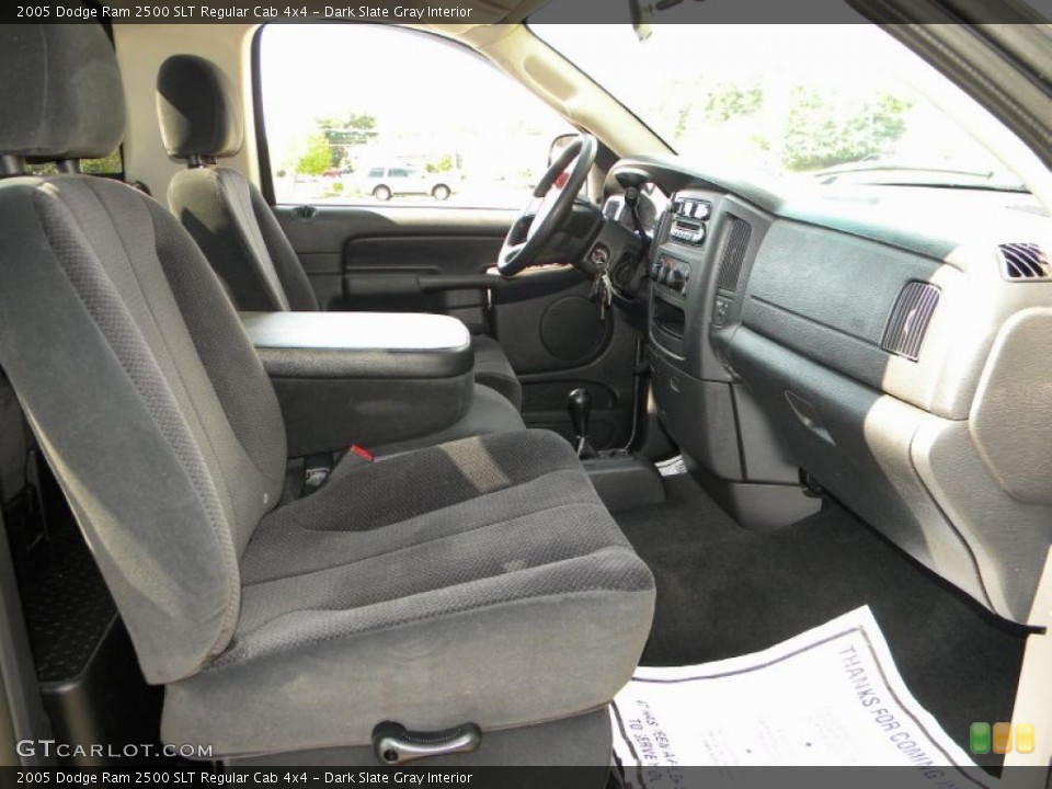 Dark Slate Gray Interior Photo for the 2005 Dodge Ram 2500 SLT Regular Cab 4x4 #40592153