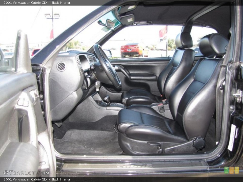 Black Interior Photo for the 2001 Volkswagen Cabrio GLX #40593325