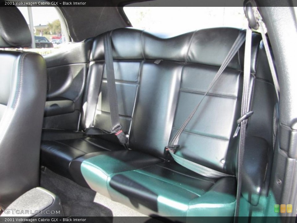 Black Interior Photo for the 2001 Volkswagen Cabrio GLX #40593373
