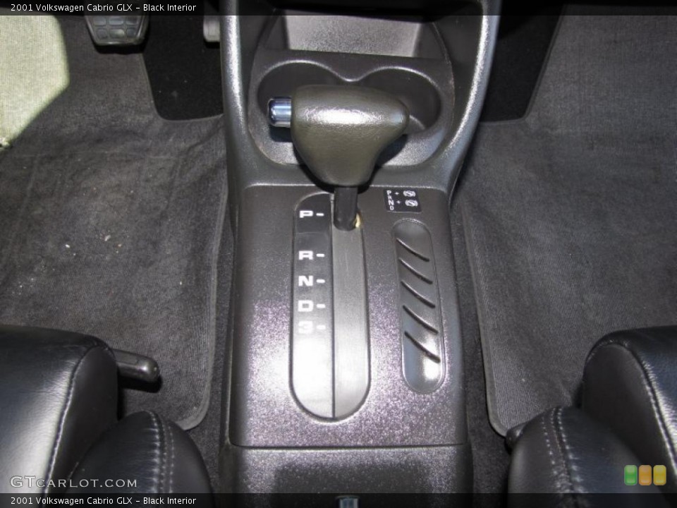 Black Interior Transmission for the 2001 Volkswagen Cabrio GLX #40593429
