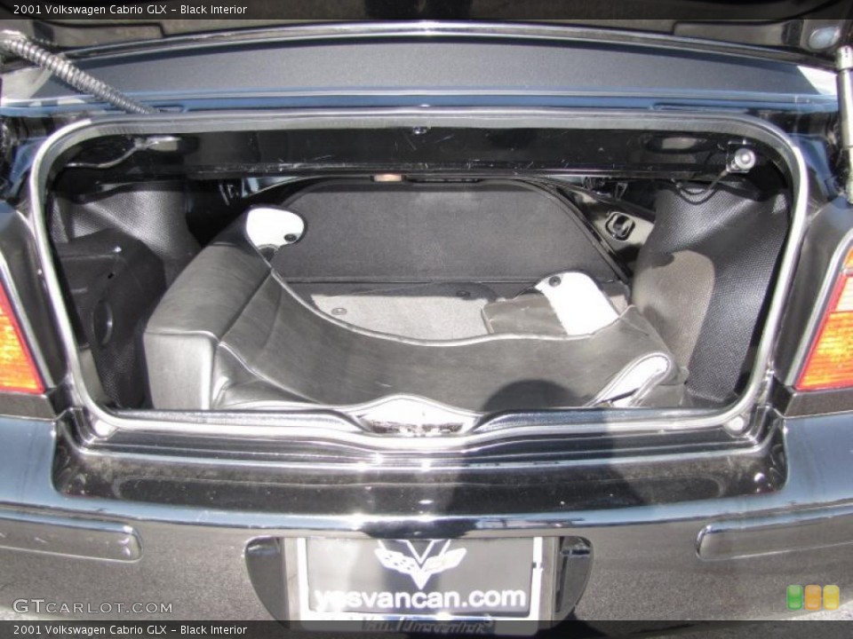Black Interior Trunk for the 2001 Volkswagen Cabrio GLX #40593461