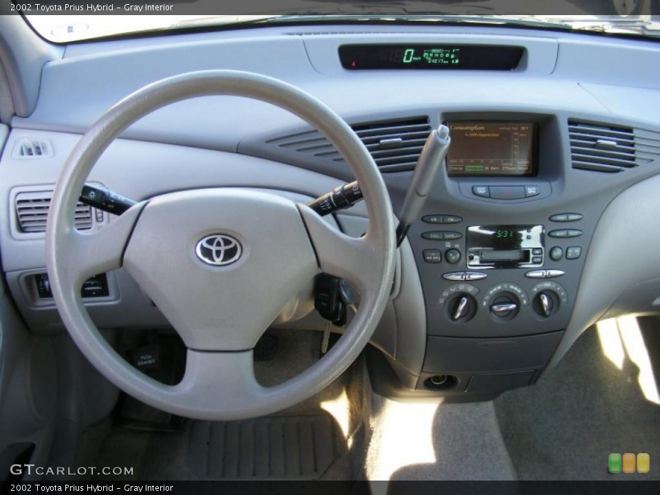 Gray Interior Dashboard for the 2002 Toyota Prius Hybrid #40593573