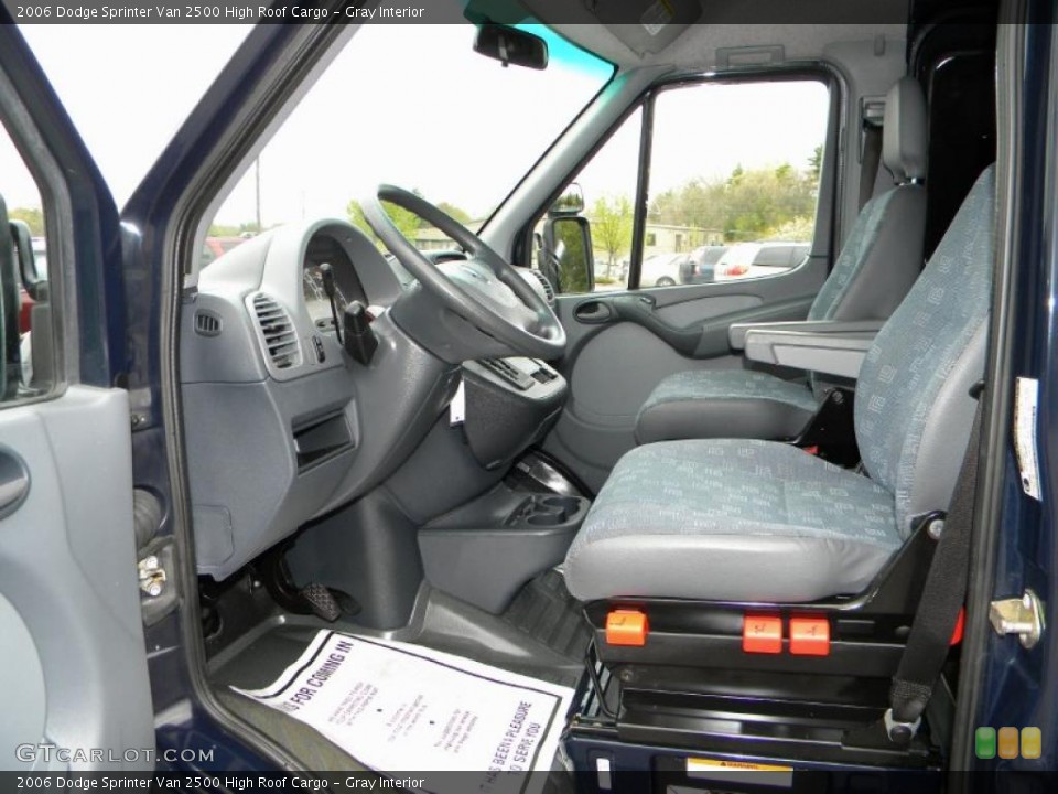Gray Interior Photo for the 2006 Dodge Sprinter Van 2500 High Roof Cargo #40595793