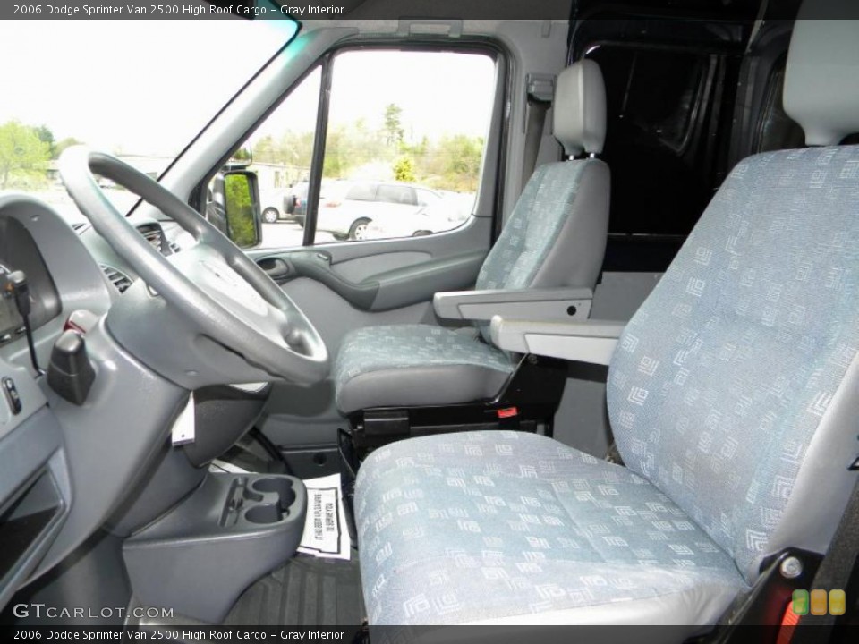 Gray Interior Photo for the 2006 Dodge Sprinter Van 2500 High Roof Cargo #40595805