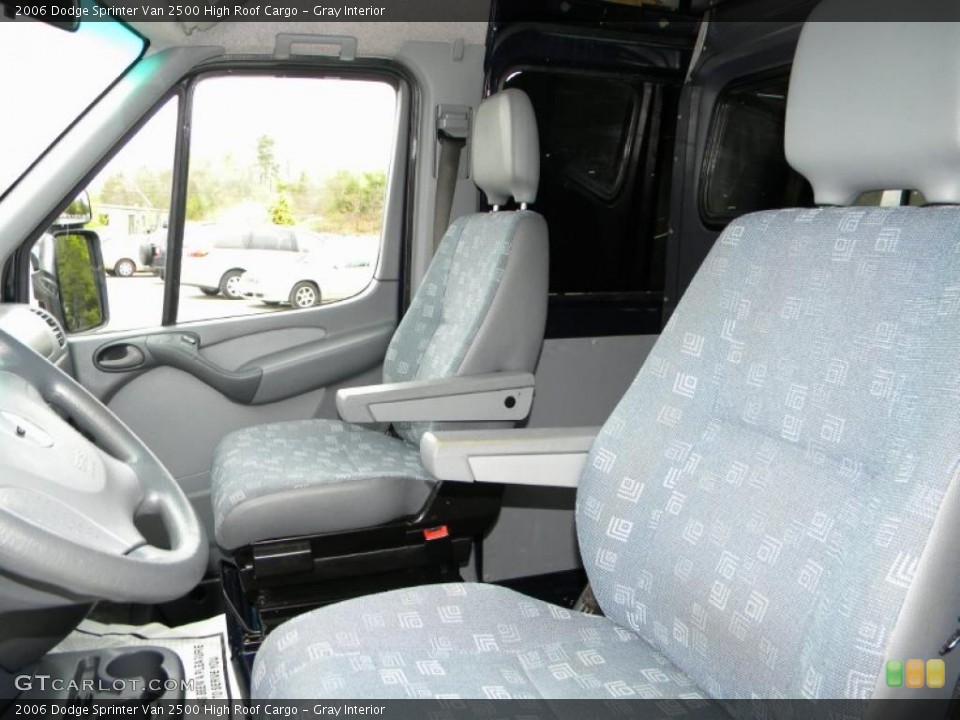 Gray Interior Photo for the 2006 Dodge Sprinter Van 2500 High Roof Cargo #40595837