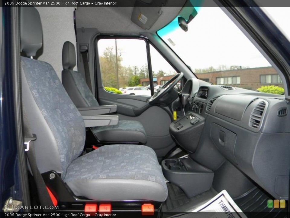 Gray Interior Photo for the 2006 Dodge Sprinter Van 2500 High Roof Cargo #40595889