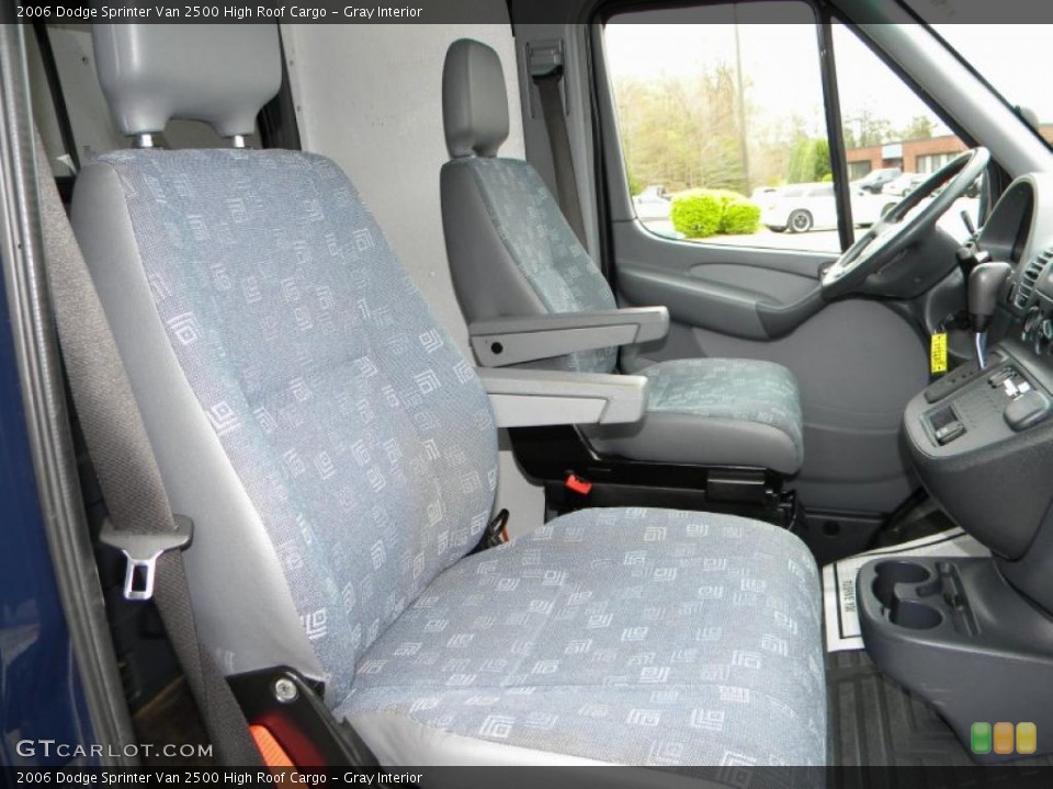 Gray Interior Photo for the 2006 Dodge Sprinter Van 2500 High Roof Cargo #40595905