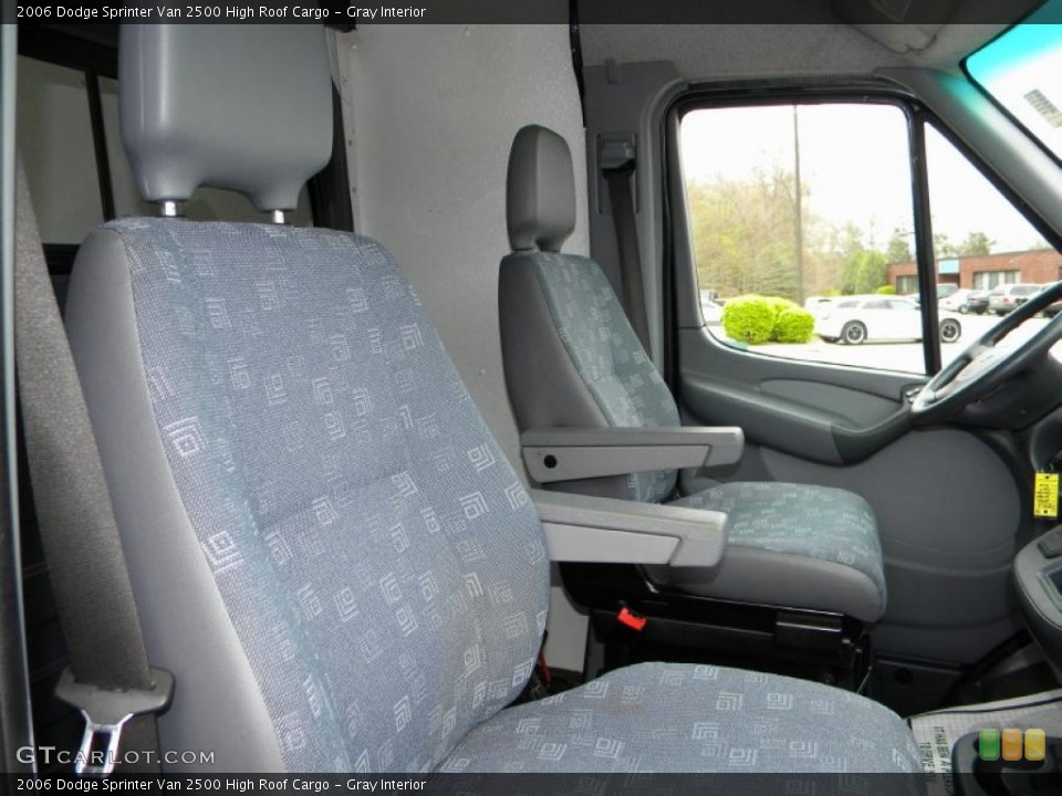 Gray Interior Photo for the 2006 Dodge Sprinter Van 2500 High Roof Cargo #40595937