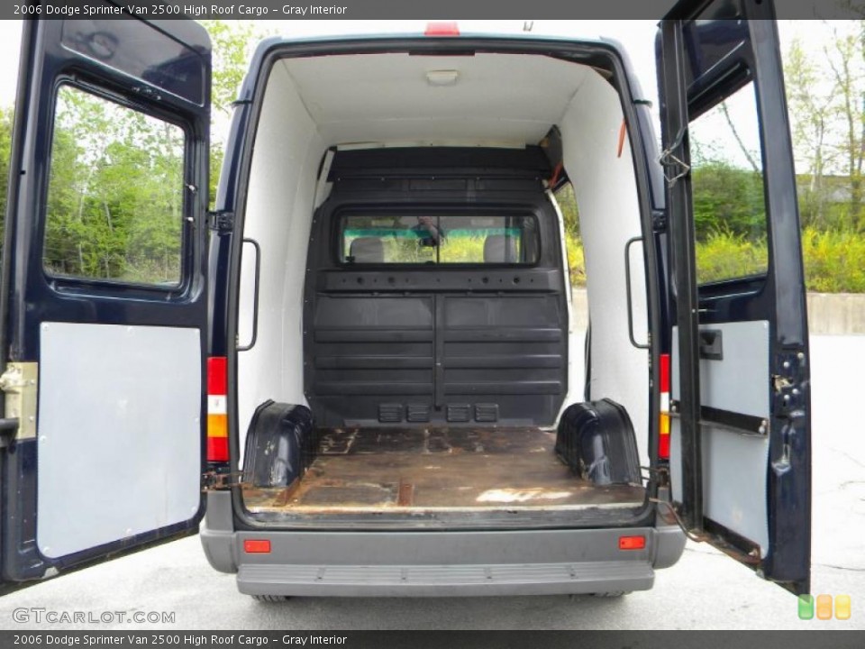 Gray Interior Trunk for the 2006 Dodge Sprinter Van 2500 High Roof Cargo #40595981