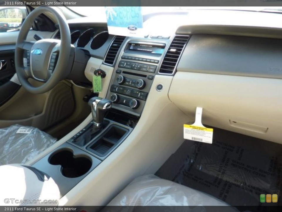 Light Stone Interior Dashboard for the 2011 Ford Taurus SE #40596249