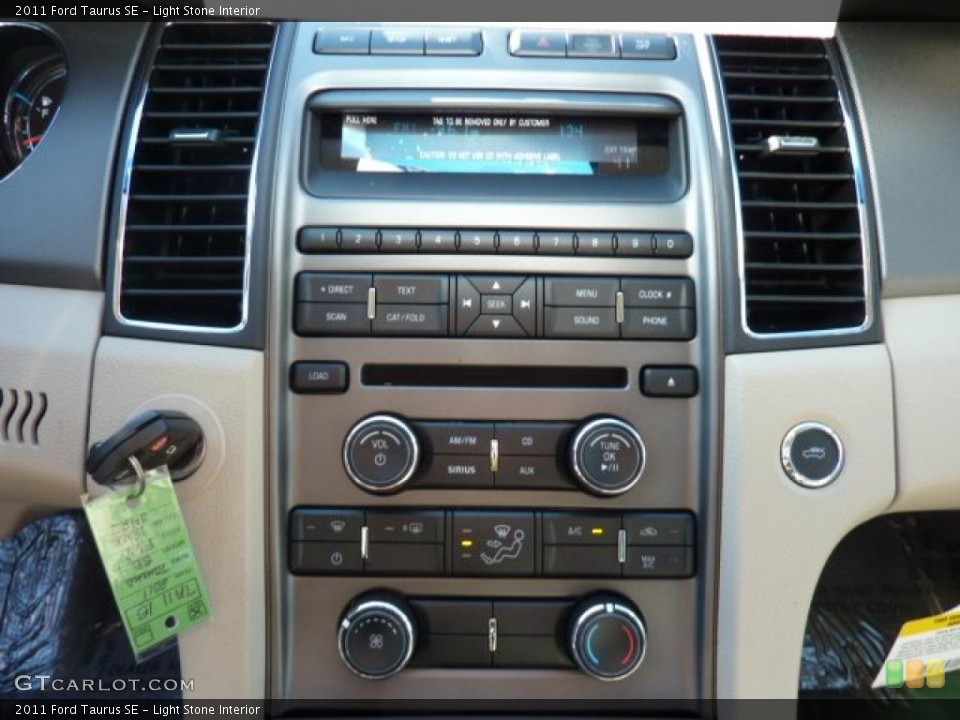 Light Stone Interior Controls for the 2011 Ford Taurus SE #40596277