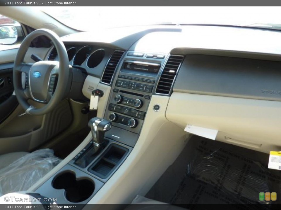 Light Stone Interior Dashboard for the 2011 Ford Taurus SE #40596849