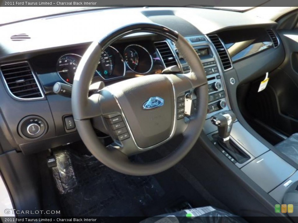 Charcoal Black Interior Prime Interior for the 2011 Ford Taurus Limited #40597685