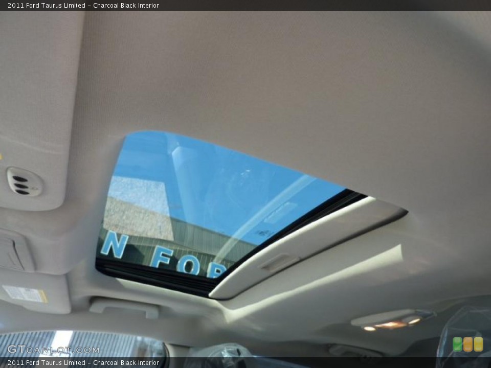 Charcoal Black Interior Sunroof for the 2011 Ford Taurus Limited #40597713