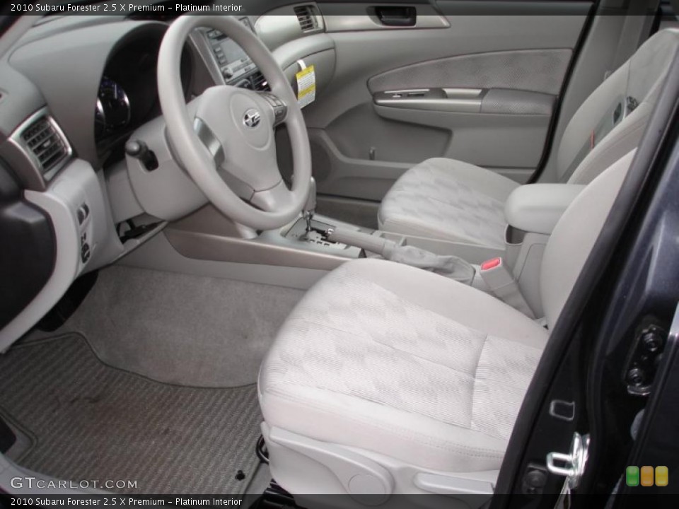 Platinum Interior Photo for the 2010 Subaru Forester 2.5 X Premium #40599573