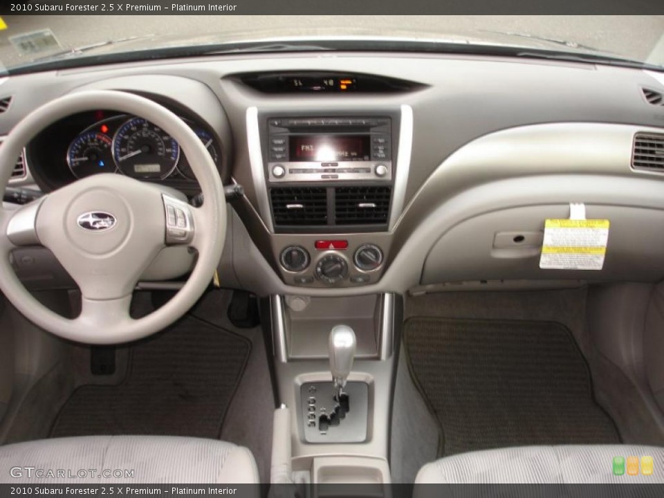 Platinum Interior Dashboard for the 2010 Subaru Forester 2.5 X Premium #40599597