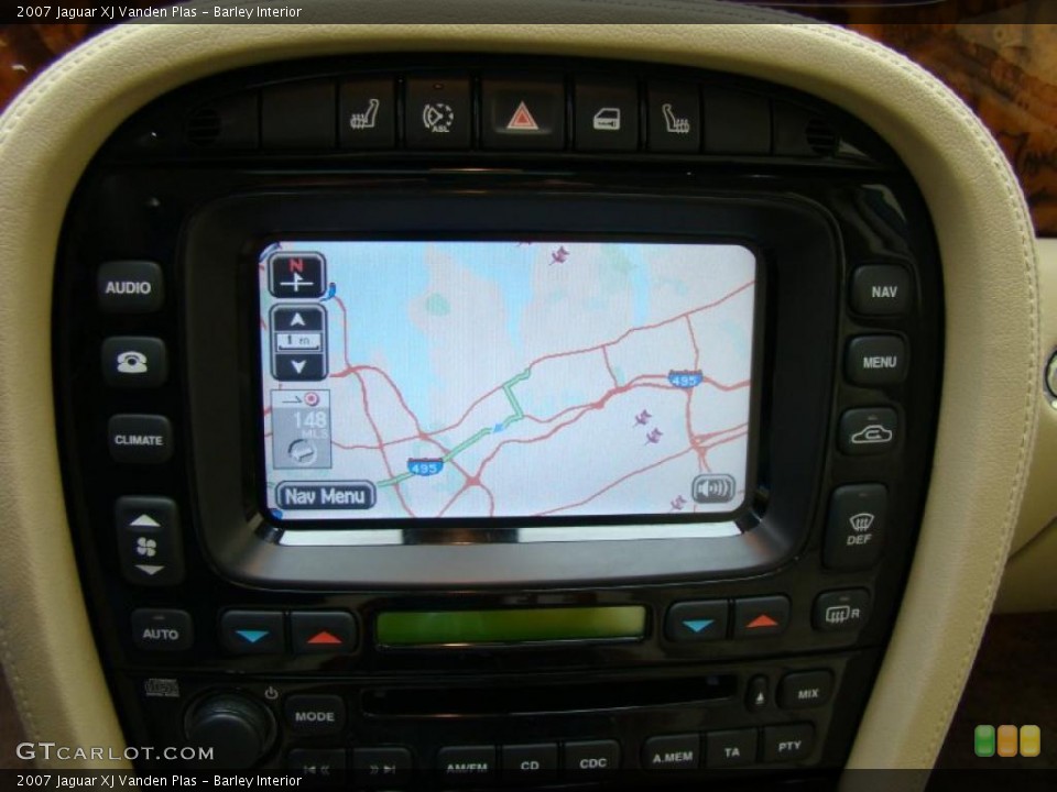 Barley Interior Navigation for the 2007 Jaguar XJ Vanden Plas #40603153