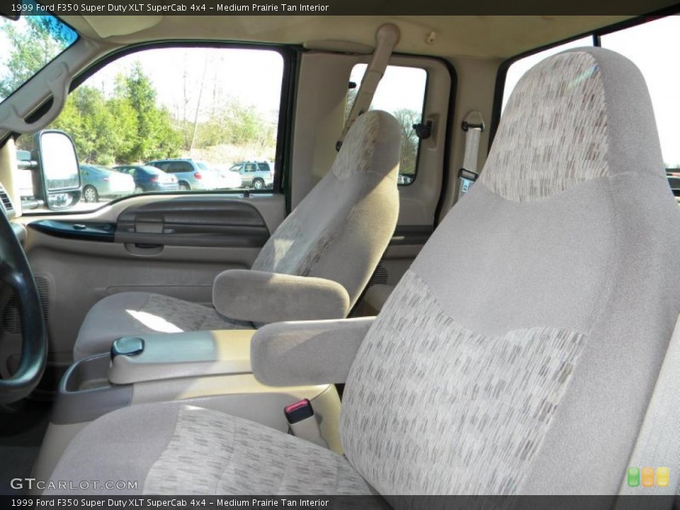 Medium Prairie Tan Interior Photo for the 1999 Ford F350 Super Duty XLT SuperCab 4x4 #40603201