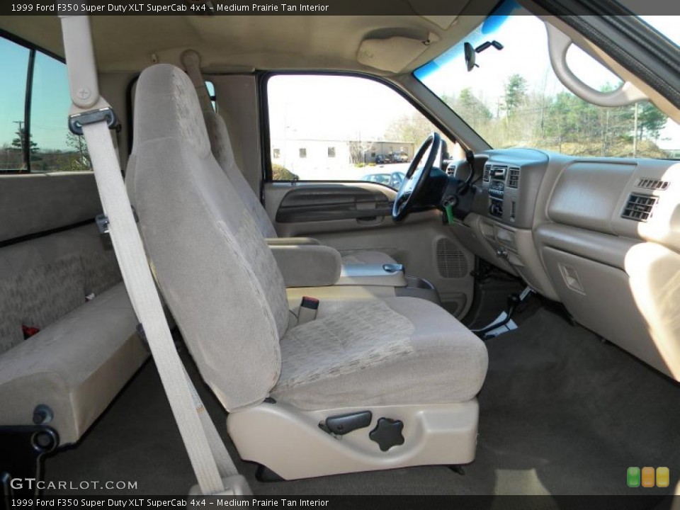 Medium Prairie Tan Interior Photo for the 1999 Ford F350 Super Duty XLT SuperCab 4x4 #40603321