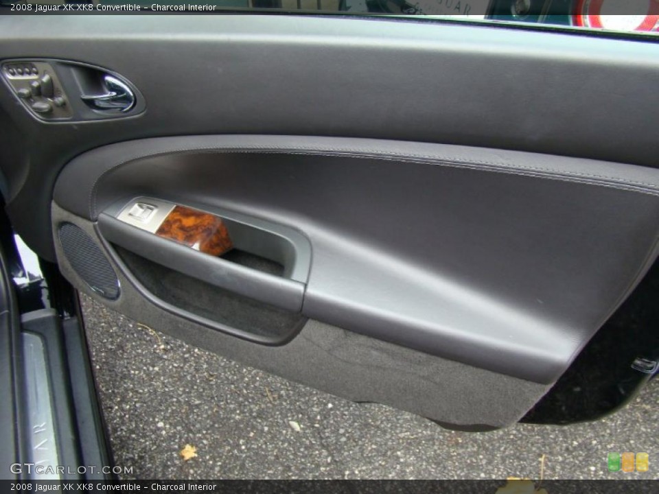 Charcoal Interior Door Panel for the 2008 Jaguar XK XK8 Convertible #40604025