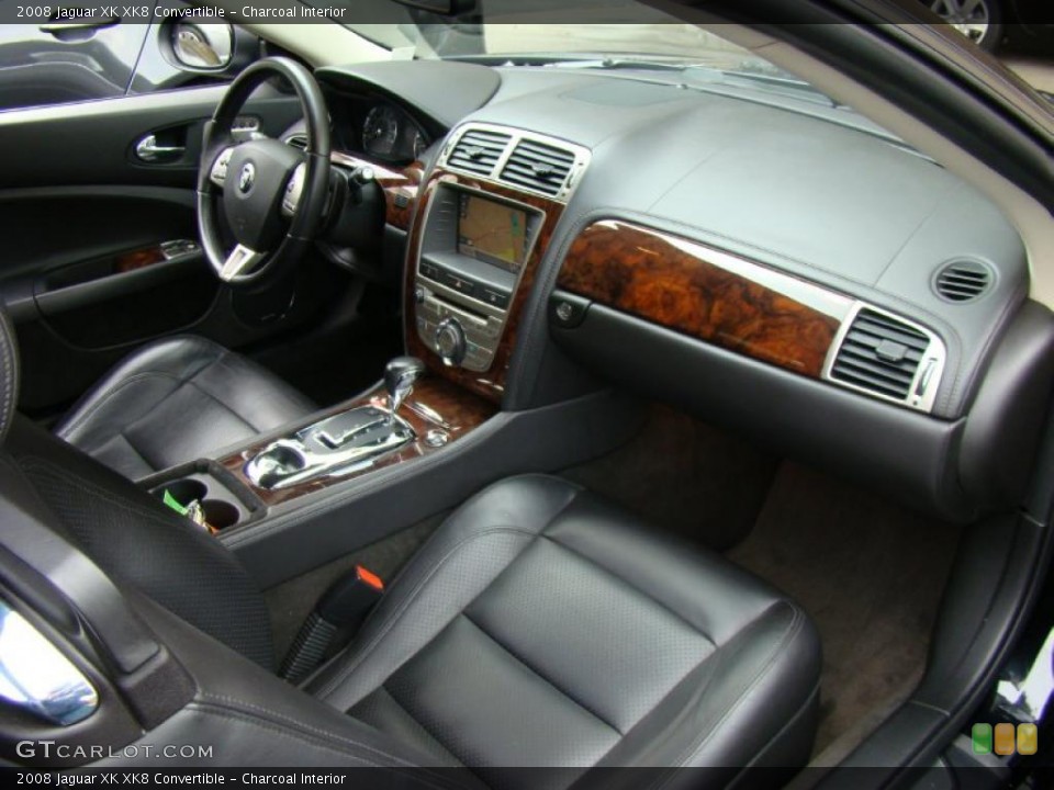 Charcoal Interior Photo for the 2008 Jaguar XK XK8 Convertible #40604061