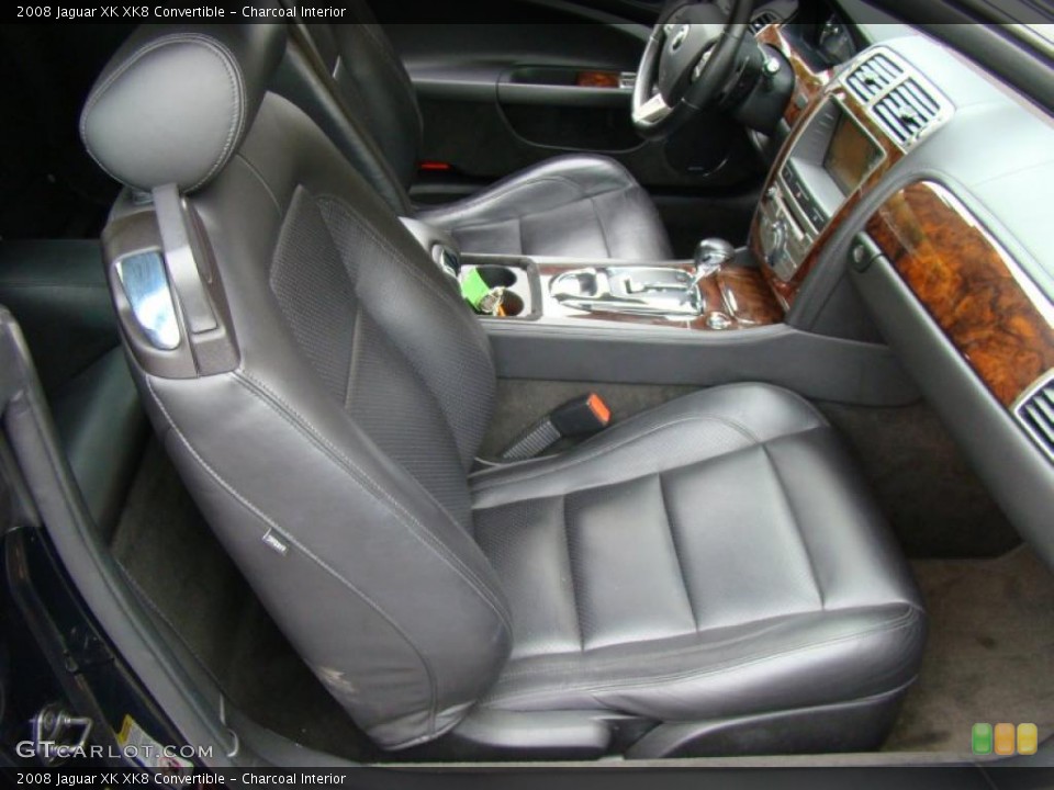 Charcoal Interior Photo for the 2008 Jaguar XK XK8 Convertible #40604077