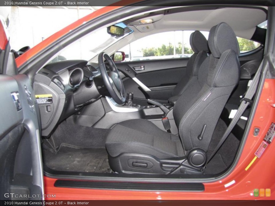 Black Interior Photo for the 2010 Hyundai Genesis Coupe 2.0T #40606501