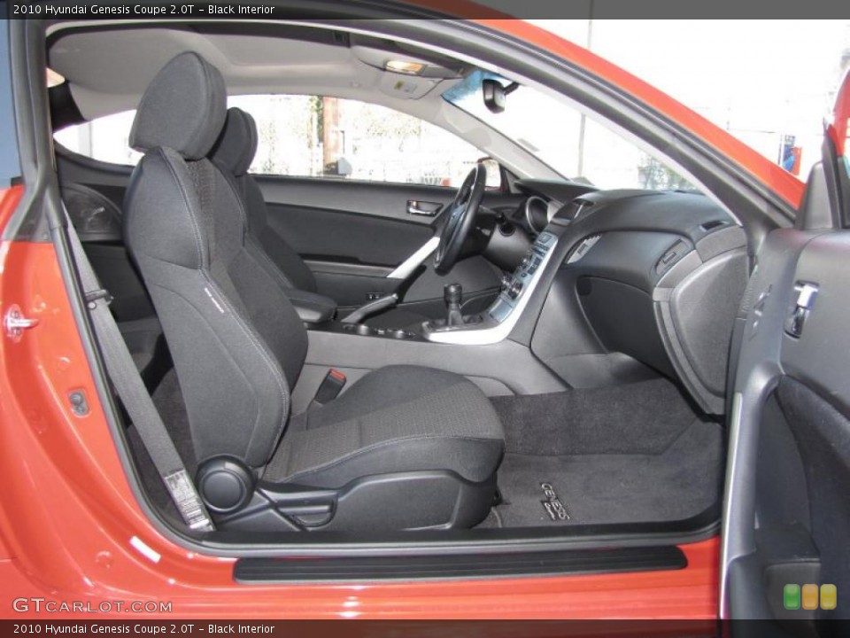 Black Interior Photo for the 2010 Hyundai Genesis Coupe 2.0T #40606513