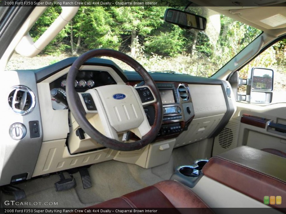 Chaparral Brown Interior Dashboard for the 2008 Ford F350 Super Duty King Ranch Crew Cab 4x4 Dually #40606805