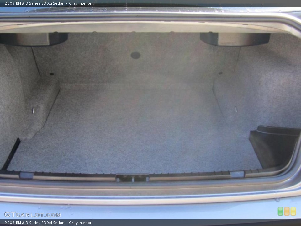 Grey Interior Trunk for the 2003 BMW 3 Series 330xi Sedan #40608361