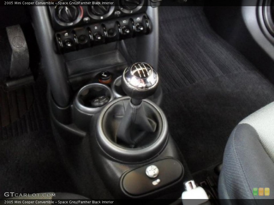 Space Grey/Panther Black Interior Transmission for the 2005 Mini Cooper Convertible #40615037