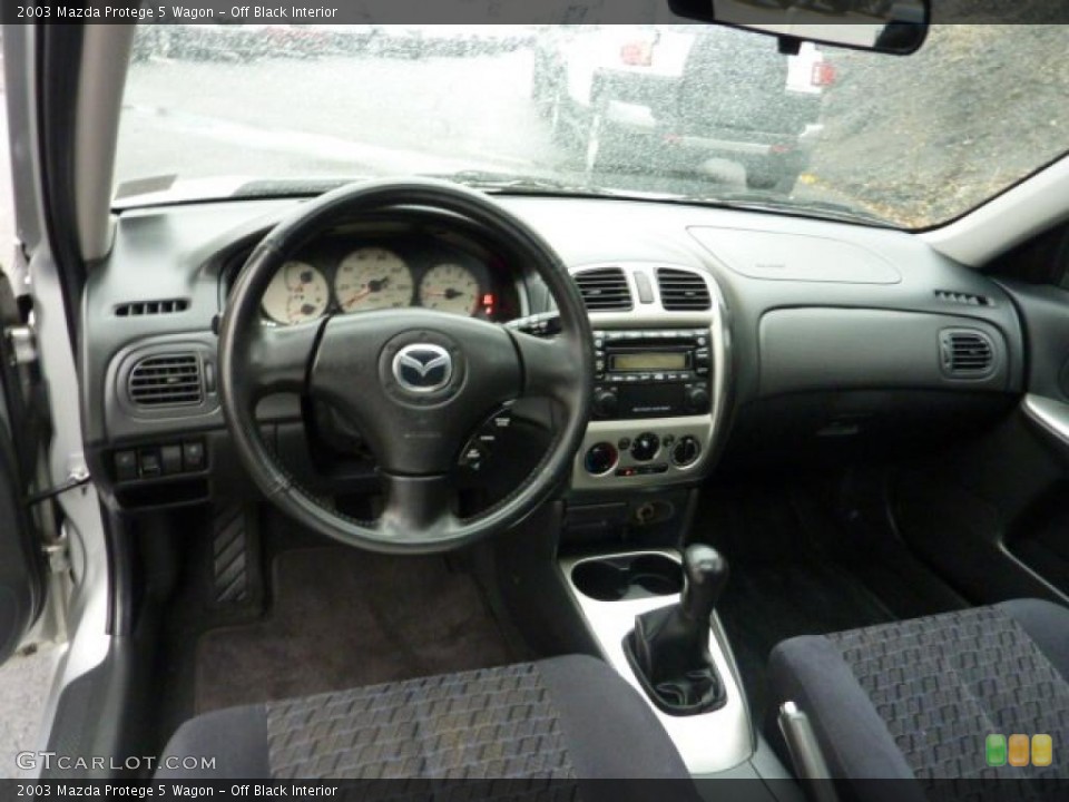 Off Black Interior Photo for the 2003 Mazda Protege 5 Wagon #40616178