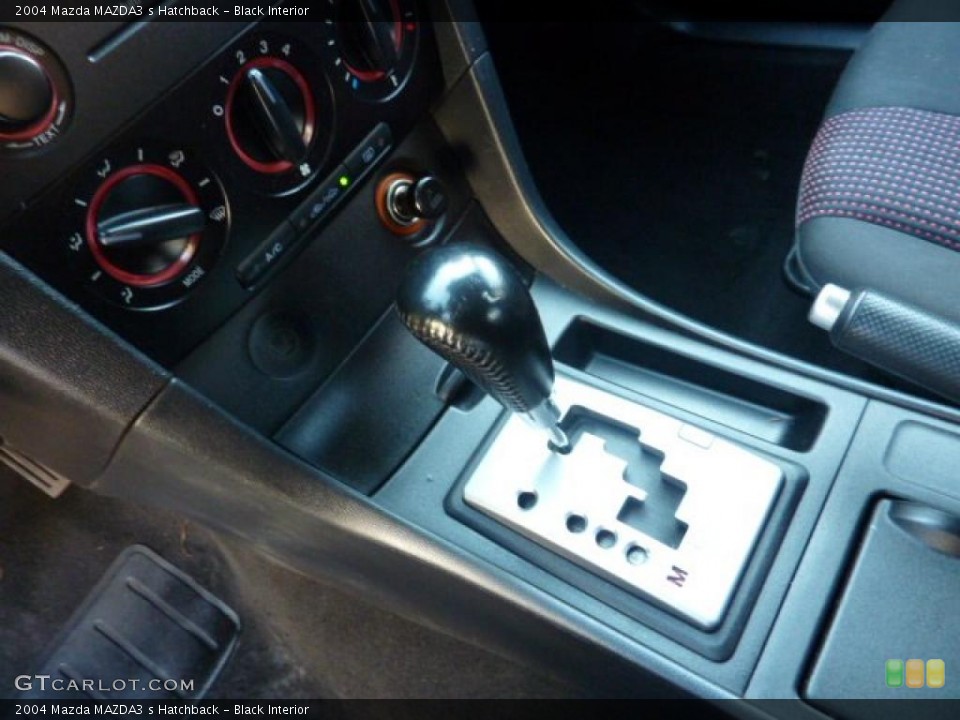 Black Interior Transmission for the 2004 Mazda MAZDA3 s Hatchback #40617518