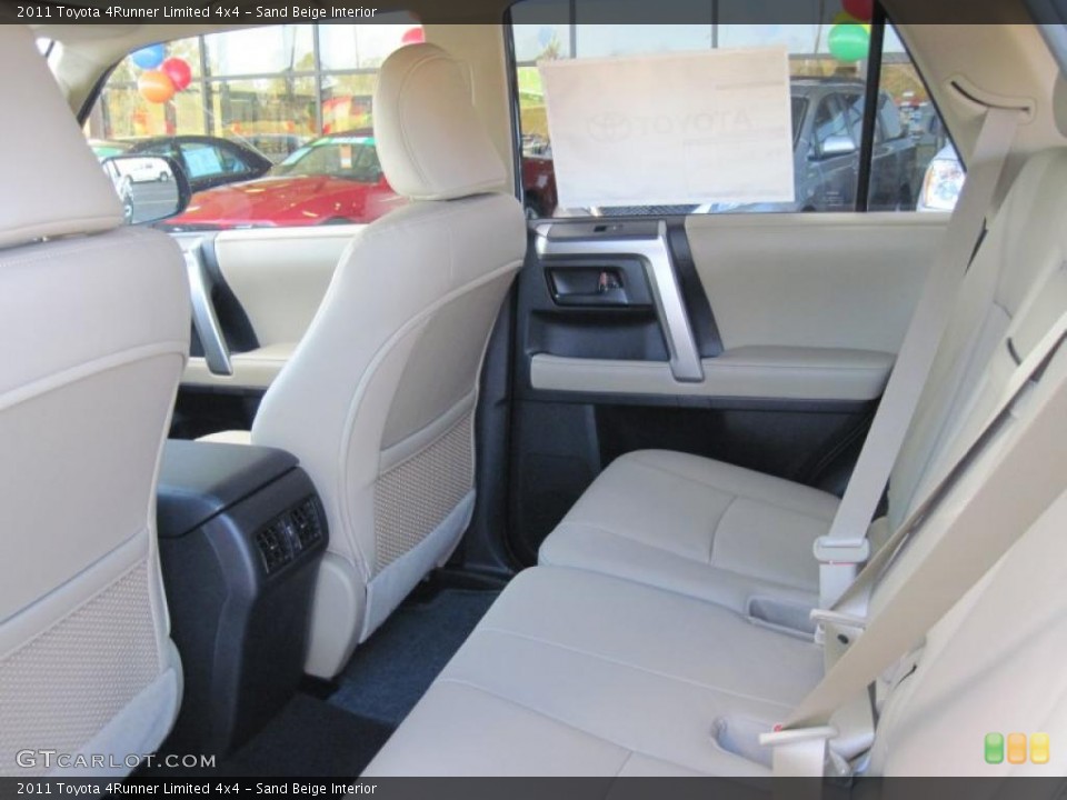 Sand Beige Interior Photo for the 2011 Toyota 4Runner Limited 4x4 #40618470