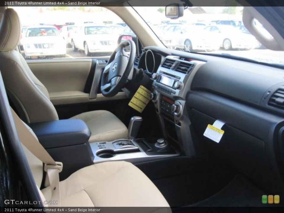 Sand Beige Interior Photo for the 2011 Toyota 4Runner Limited 4x4 #40618506