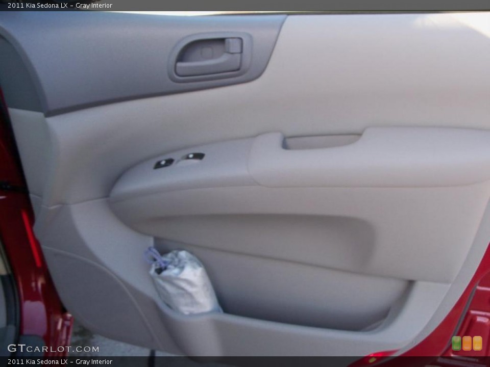 Gray Interior Door Panel for the 2011 Kia Sedona LX #40618850