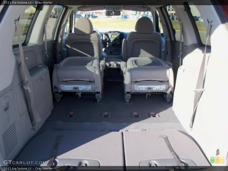 Gray Interior Trunk for the 2011 Kia Sedona LX #40619118