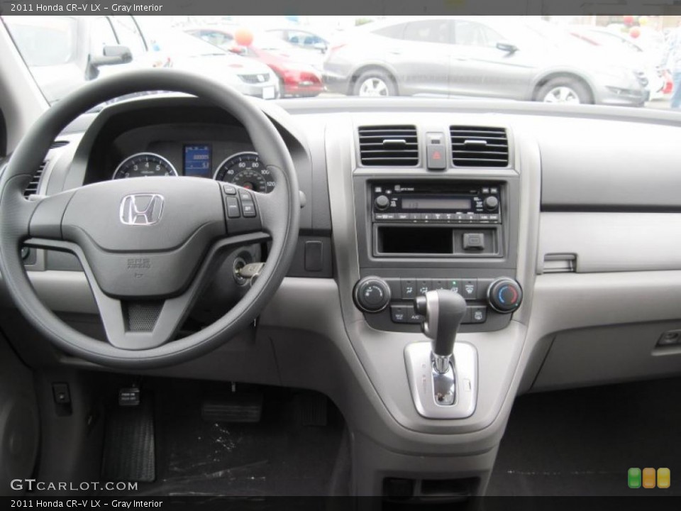 Gray Interior Dashboard for the 2011 Honda CR-V LX #40621798