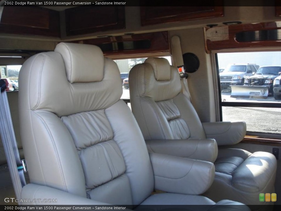 Sandstone Interior Photo for the 2002 Dodge Ram Van 1500 Passenger Conversion #40624862